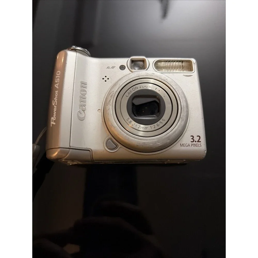 Super Rare Canon PowerShot A150 Digital Camera 3.2 Megapixel For Parts